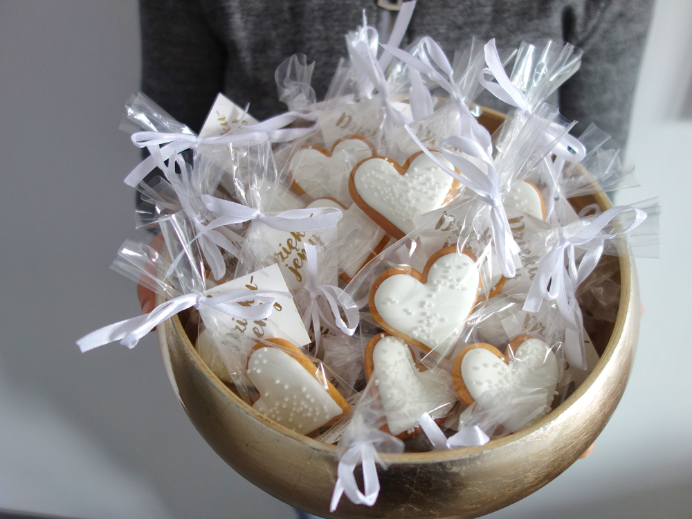 Serduszka Białe - pakowane pojedynczo